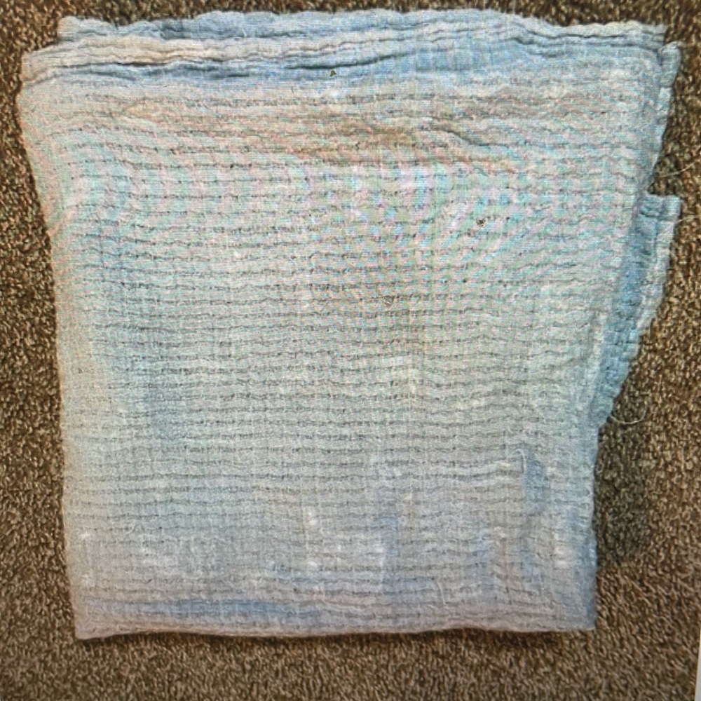 Aden & Anais grey blanket